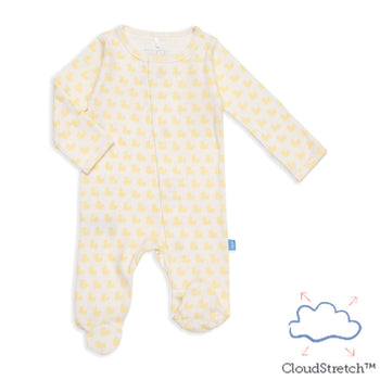 many ducks yellow CloudStretch™ magnetic footie