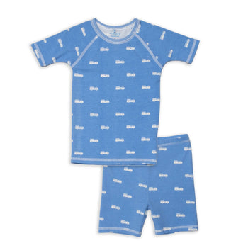 trucks Cloudstretch™ magnetic kids pajama shortie set