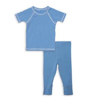 utah sky CloudStretch™ magnetic toddler pajama set